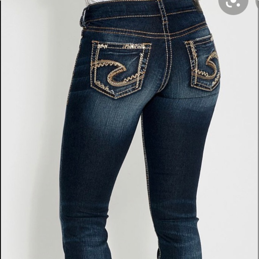 Silver AIKO BOOT CUT JEANS w 29 l 35